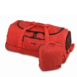 Skypak Folding Wheeled Duffle - 80cm -Luggage Superstore 005 skypak original wheeled travel bag red pair 74621.1650929991