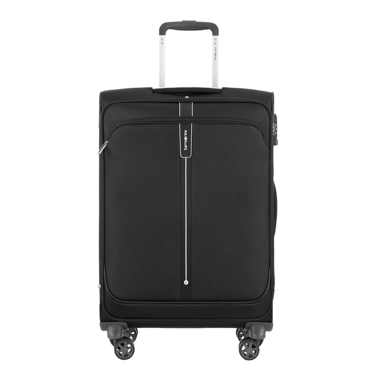 Samsonite Popsoda 4 Wheel Exp Medium Suitcase - 66cm 1 Samsonite Popsoda 4 Wheel Exp Medium Suitcase - 66cm