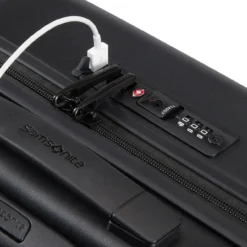 Samsonite Quadrix 4 Wheel Cabin Suitcase - 55cm -Luggage Superstore 138274 1041 QUADRIX SPINNER 5520 TECH CONNECTION 58640.1689862660