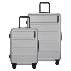Samsonite Quadrix 2 Piece Luggage Set - 55cm & 75cm -Luggage Superstore 146257 1776 QUADRIX 2 PC SET A FRONT 99369.1689863239
