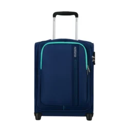 American Tourister Sea Seeker Upright Underseat Cabin Suitcase - 45cm -Luggage Superstore 146677 6636 SEA SEEKER UPRIGHT UNDERSEATER TSA FRONT 92855.1676987840