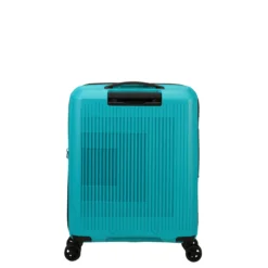 American Tourister Aerostep Expandable Cabin Suitcase - 55cm -Luggage Superstore 146819 A066 AEROSTEP SPINNER 5520 EXP TSA BACK 61588.1672999685