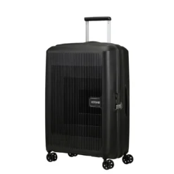 American Tourister Aerostep Expandable Medium Suitcase - 67cm -Luggage Superstore 146820 1041 AEROSTEP SPINNER 6724 EXP TSA FRONT34 31518.1673033888