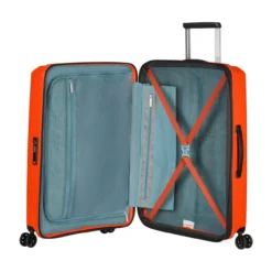 American Tourister Aerostep Expandable Medium Suitcase - 67cm -Luggage Superstore 146820 2525 AEROSTEP SPINNER 6724 EXP TSA INTERIOR 53963.1673033837