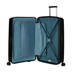 American Tourister Aerostep Expandable Large Suitcase - 77cm -Luggage Superstore 146821 1041 AEROSTEP SPINNER 7728 EXP TSA INTERIOR 42794.1673037447
