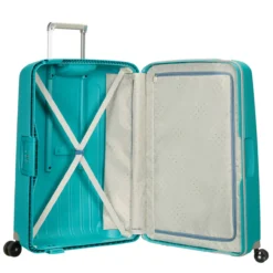 Samsonite S'Cure 4 Wheel Medium Suitcase - 69cm -Luggage Superstore 49307 1012 SPINNER 6925 INTERIOR 60457.1675525378