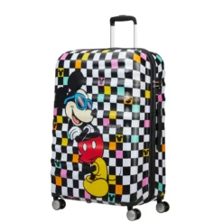 American Tourister Wavebreaker Disney MC 4 Wheel Large Suitcase - 77cm -Luggage Superstore 85673 A080 WAVEBREAKER DISNEY SPIN.7728 FRONT34 71310.1695722184