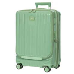 Bric's Positano 4 Wheel Cabin Suitcase With Front Pocket - 55cm -Luggage Superstore BNK08028.029.08 73339.1689180931