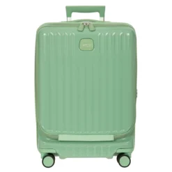 Bric's Positano 4 Wheel Cabin Suitcase With Front Pocket - 55cm