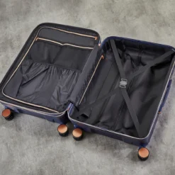 Rock Mayfair 4 Wheel Expandable Medium Suitcase - 65cm 26 Rock Mayfair 4 Wheel Expandable Medium Suitcase - 65cm -Luggage Superstore Interior Mayfair Navy TR 0238 14251.1686734106.1280.1280 39873.1686734552