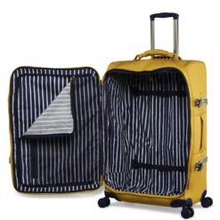 Joules Coast 4 Wheel Large Suitcase - 76cm -Luggage Superstore JLS5001 003 Large Trolley Case 4W Antique Gold 3 54694.1695122155