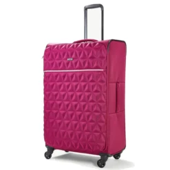 Rock Jewel 4 Wheel Large Suitcase - 80cm -Luggage Superstore Large Suitcase Jewel Pink TR 0207 PI 5 67786.1673948301