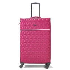 Rock Jewel 4 Wheel Large Suitcase - 80cm -Luggage Superstore Large Suitcase Jewel Pink TR 0207 PI 33188.1673948300