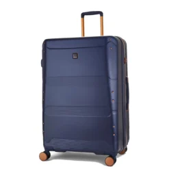 Rock Mayfair 4 Wheel Expandable Large Suitcase - 77cm -Luggage Superstore Large Suitcase Mayfair Navy TR 0238 Main 21534.1686735410