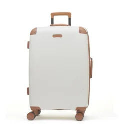 Rock Carnaby 4 Wheel Exp Medium Suitcase - 67cm -Luggage Superstore Rock Carnaby TR 0219 CRM M 1 74944.1660574350