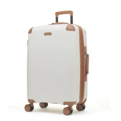 Rock Carnaby 4 Wheel Exp Medium Suitcase - 67cm -Luggage Superstore Rock Carnaby TR 0219 CRM M 3 67262.1660574350