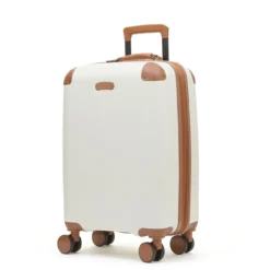 Rock Carnaby 4 Wheel Exp Cabin Suitcase - 56cm -Luggage Superstore Rock Carnaby TR 0219 CRM S 3 43103.1660573751