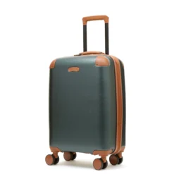 Rock Carnaby 4 Wheel Exp Cabin Suitcase - 56cm -Luggage Superstore Rock Carnaby TR 0219 GRN S 3 98297.1660573752