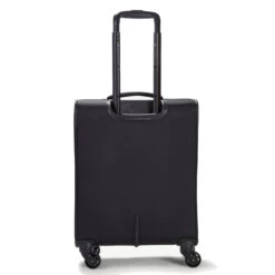 Rock Jewel 4 Wheel Cabin Suitcase - 55cm -Luggage Superstore Small Cabin Suitcase Jewel Black TR 0207 BL 2 17878.1673945940