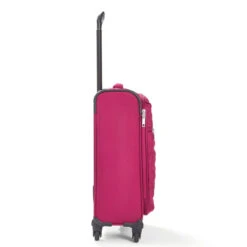 Rock Jewel 4 Wheel Cabin Suitcase - 55cm -Luggage Superstore Small Cabin Suitcase Jewel Pink TR 0207 PI 3 00524.1673945939