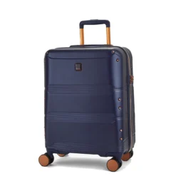 Rock Mayfair 4 Wheel Cabin Suitcase - 54cm -Luggage Superstore Small Suitcase Mayfair Navy TR 0238 Main 2 60156.1686734098