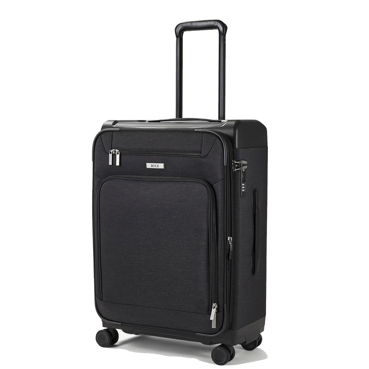 Rock Parker 4 Wheel Exp Medium Suitcase - 65cm 3 Rock Parker 4 Wheel Exp Medium Suitcase - 65cm - Image 3