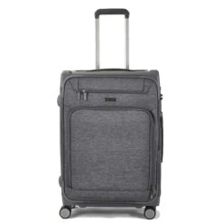 Rock Parker 4 Wheel Exp Medium Suitcase - 65cm 28 Rock Parker 4 Wheel Exp Medium Suitcase - 65cm -Luggage Superstore TR 0206 GR M 1 43933.1672751975