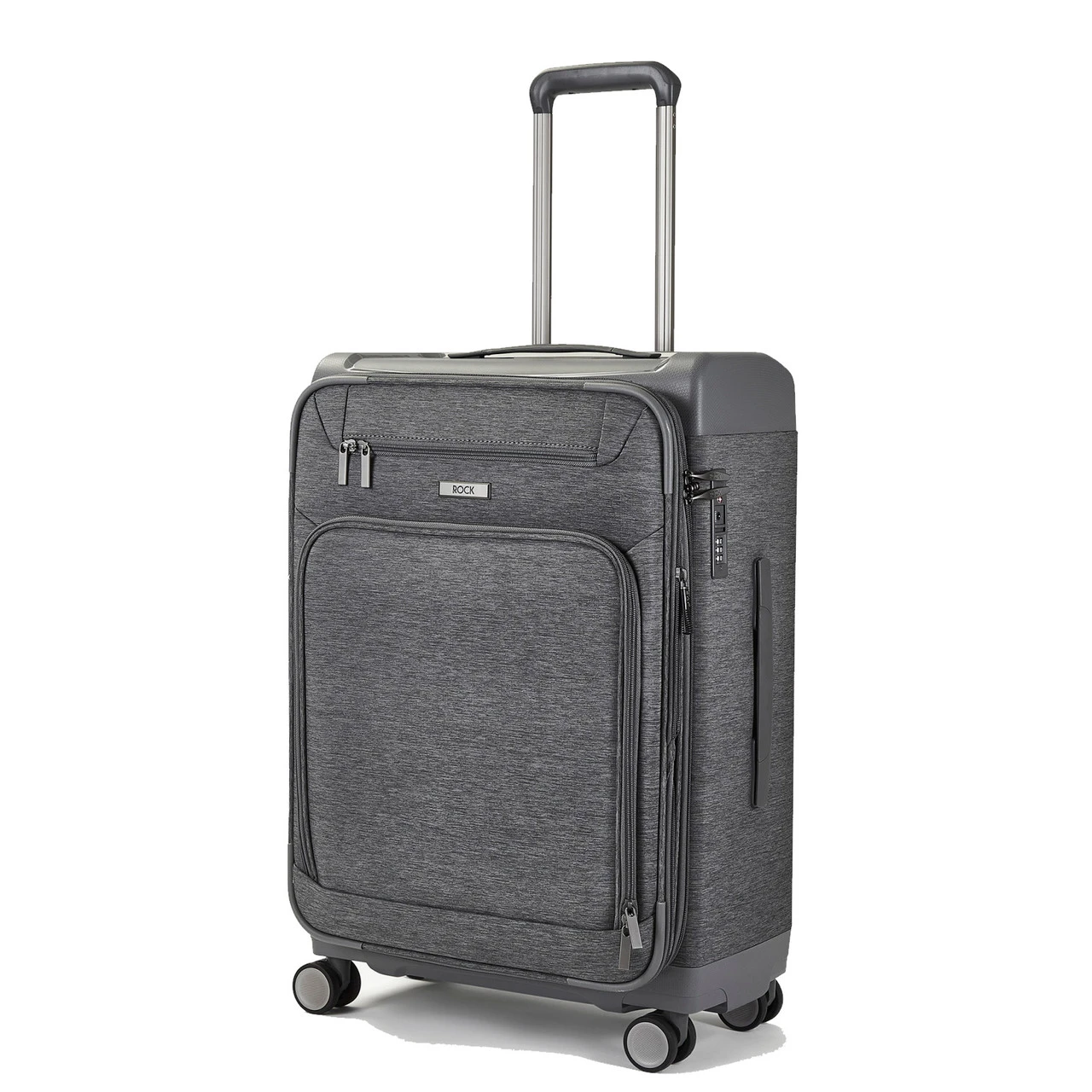 Rock Parker 4 Wheel Exp Medium Suitcase - 65cm 11 Rock Parker 4 Wheel Exp Medium Suitcase - 65cm - Image 11