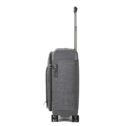 Rock Parker 4 Wheel Cabin Suitcase - 54cm -Luggage Superstore TR 0206 GR S 4 51531.1672750782