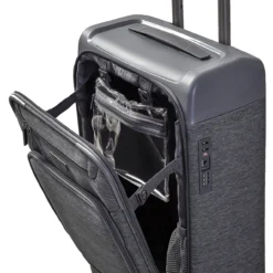 Rock Parker 4 Wheel Cabin Suitcase - 54cm -Luggage Superstore TR 0206 GR S Laptop 05195.1672750795
