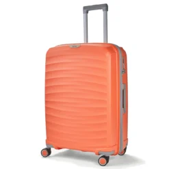 Rock Sunwave 4 Wheel Exp Medium Suitcase - 66cm -Luggage Superstore TR 0212 PE M 3 17816.1661266130