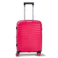 Rock Sunwave 4 Wheel Exp Cabin Suitcase - 54cm -Luggage Superstore TR 0212 PI S 1 39169.1661262765