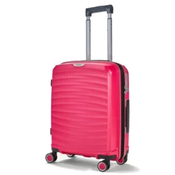 Rock Sunwave 4 Wheel Exp Cabin Suitcase - 54cm -Luggage Superstore TR 0212 PI S 3 91793.1661262765