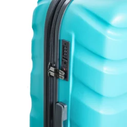 Rock Bali 4 Wheel Cabin Suitcase - 55cm -Luggage Superstore TR 0235 TRQ Lock 54606.1661167241