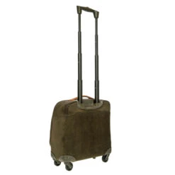 Bric's Life 4 Wheel Pilot Trolley Cabin Case - 43cm -Luggage Superstore brics blf05260 olive 2 46934.1650938087