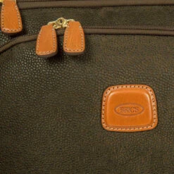 Bric's Life 4 Wheel Pilot Trolley Cabin Case - 43cm -Luggage Superstore brics blf05260 olive 7 79898.1650938092