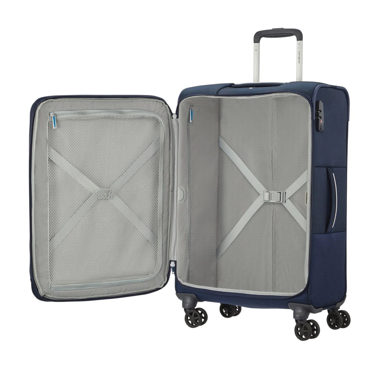 Samsonite Popsoda 4 Wheel Exp Medium Suitcase - 66cm 16 Samsonite Popsoda 4 Wheel Exp Medium Suitcase - 66cm - Image 16